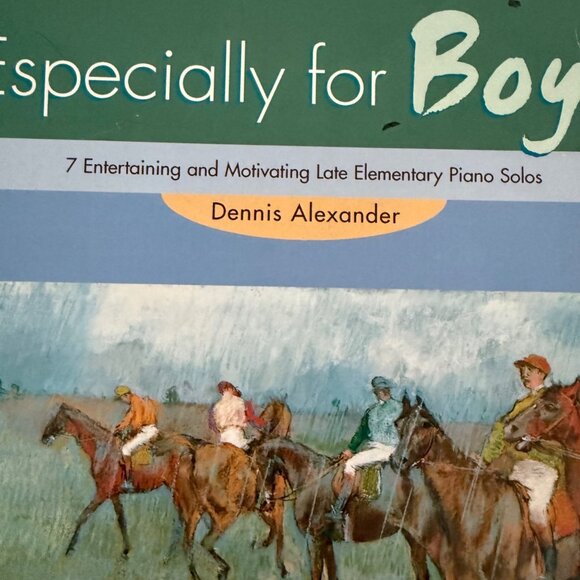 Vintage 1998 Especially for Boys Piano Solos Book Dennis Alexander Alfred Music - Picture 5 of 11